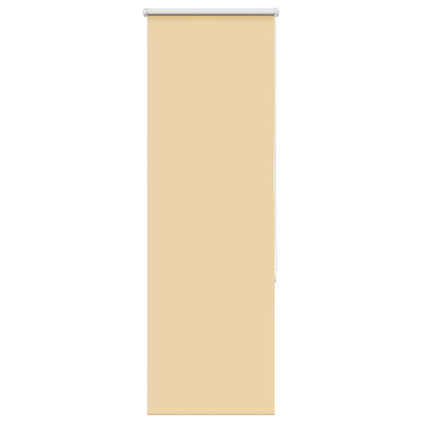 vidaXL Rullaverho Blackout Beige 50x150 cm Kankaan leveys 45,7 cm