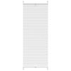 vidaXL Plisse Kaihdin 40x125cm Valkoinen Laskosverhot