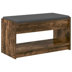 vidaXL Halli penkki Savustettu Tammi 83 x 38 x 45 cm