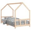 vidaXL Lasten s&auml;ngynrunko 90x200 cm t&auml;ysi m&auml;nty