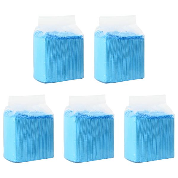 vidaXL Lemmikkikoulutuspadi 300 pcs Sininen ja valkoinen 120 x 80 cm