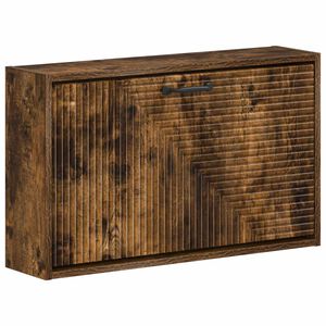 vidaXL Sein&auml;lle asennettava kenk&auml;kaappi HAARLEM 71 x 17 x 43 cm