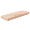 vidaXL Hyllylevy 60x20x4 cm k&auml;sittelem&auml;t&ouml;n t&auml;ysi tammi