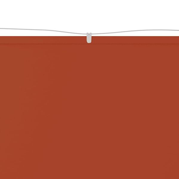 vidaXL Pystymarkiisi terrakotta 180x1200 cm Oxford kangas