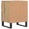 vidaXL Y&ouml;p&ouml;yt&auml;kaapit 2 kpl Artisan Oak 40x35x50 cm Engineered Wood