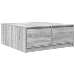 vidaXL sohvap&ouml;yt&auml; laatikoilla harmaa Sonoma 100x100x40 cm
