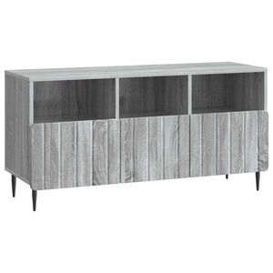 vidaXL TV-kaappi Harmaa sonoma 102 x 34,5 x 50 cm Tekninen puu