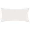 vidaXL Aurinkovarjolaudat valkoinen 2 x 6 m HDPE