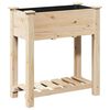 vidaXL Puutarha ruukku Beige 71 x 37 x 76,5 cm S&auml;teisen kuusipuu