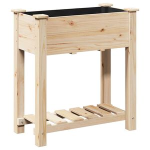 vidaXL Puutarha ruukku Beige 71 x 37 x 76,5 cm S&auml;teisen kuusipuu