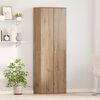 vidaXL Highboard artesaani tammi 60 x 35 x 180 cm Tekninen puu