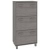 vidaXL Kenk&auml;kaappi HAMAR vaaleanharmaa 59,5x35x117 cm t&auml;ysi m&auml;nty