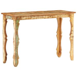 vidaXL Konsolip&ouml;yt&auml; 110x40x76 cm kierr&auml;tetty t&auml;yspuu