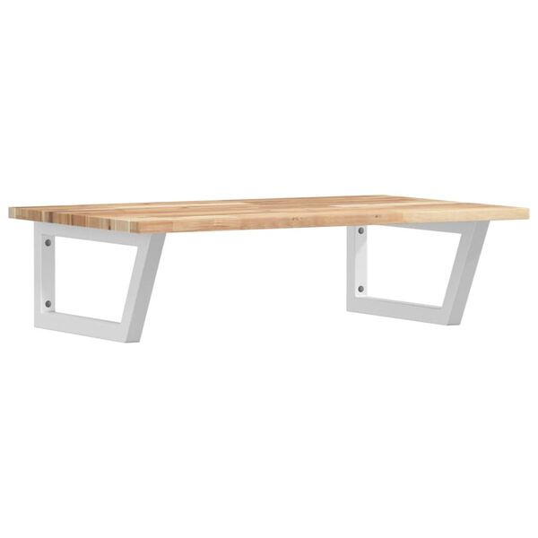 vidaXL Pesuallashylly sein&auml;lle ter&auml;s ja t&auml;ysi akasiapuu