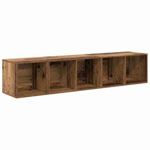 vidaXL TV-kaapistosetti 2 pcs Vanha Puu Tekninen puu