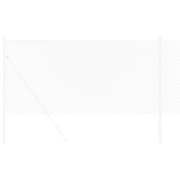 vidaXL Ketjuaita Hopea 10 x 1,4 m Galvanoitu ter&auml;s