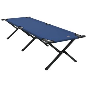 vidaXL Taitettava leirint&auml;vuode Sininen 193 x 69 x 45 cm Oxford-kangas