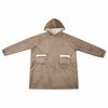 vidaXL Viltti-huppari Camel L Fleece ja flanelli