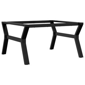 vidaXL Sohvap&ouml;yd&auml;n jalat Y-muoto 80x70x43 cm ter&auml;st&auml;