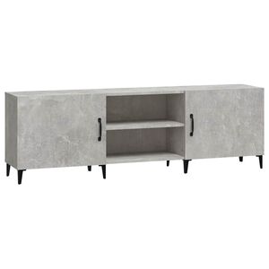 vidaXL TV-taso betoninharmaa 150x30x50 cm tekninen puu