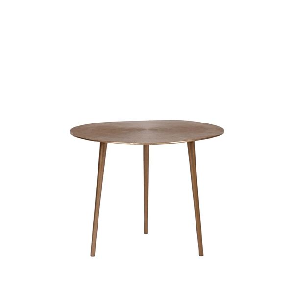 LABEL51 Sohvap&ouml;yt&auml; Nobby 50x50x40 cm antiikkikulta