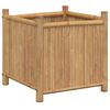 vidaXL Kukkalaatikko 50x50x50 cm bambu