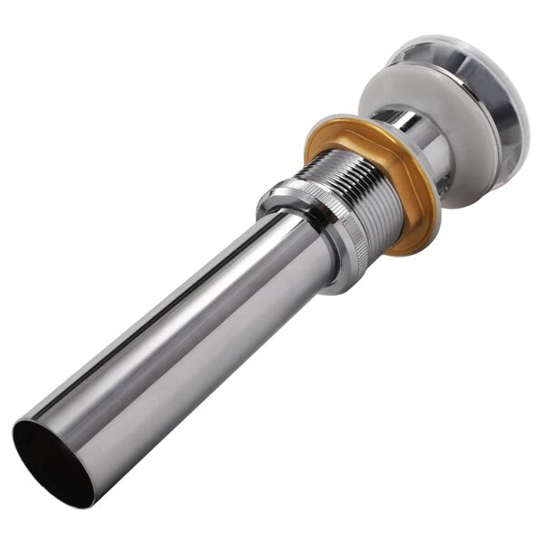 vidaXL Pop-up Pesualtaan viem&auml;ri ruostumaton ter&auml;s