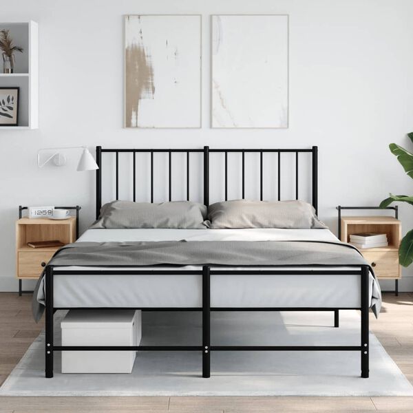 vidaXL Y&ouml;p&ouml;yd&auml;t sein&auml;lle 2 kpl Sonoma-tammi 40x30x61 cm tekninen puu