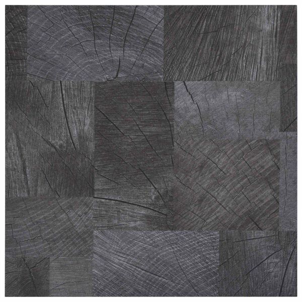 vidaXL Lattialankut 55 pcs Harmaa 5,11 m&sup2; Polyvinyylikloridi