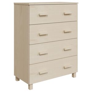 vidaXL Sivup&ouml;yt&auml; HAMAR hunajanruskea 79x40x103,5 cm t&auml;ysi m&auml;nty