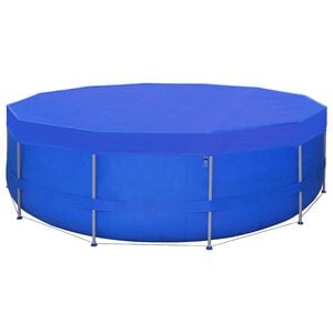 VidaXL Uima-altaan suojus PE Py&ouml;re&auml; 460 cm 90 g/m&sup2;