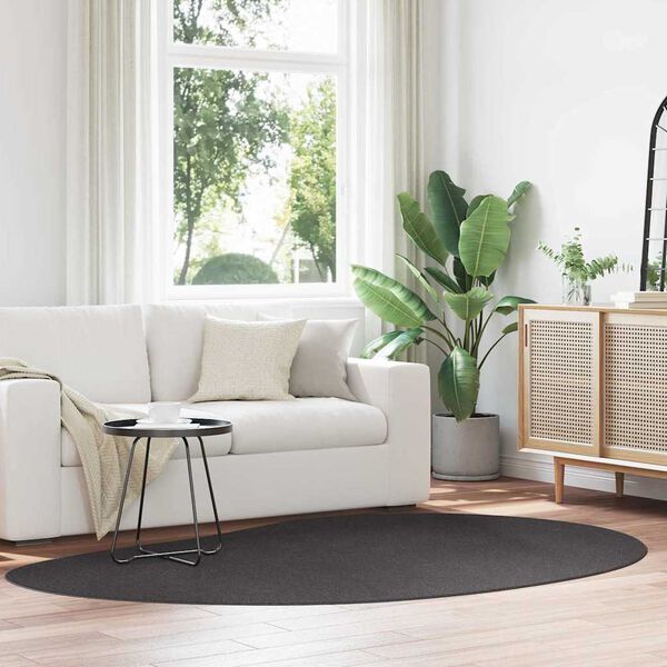 vidaXL Matto HUARTE Antrasiitti 160 x 230 cm Polyesteri