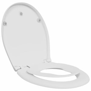 vidaXL WC-istuin Valkoinen 47 x 37 x 4 cm Duroplast