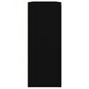vidaXL Senkki musta 91x29,5x75 cm tekninen puu