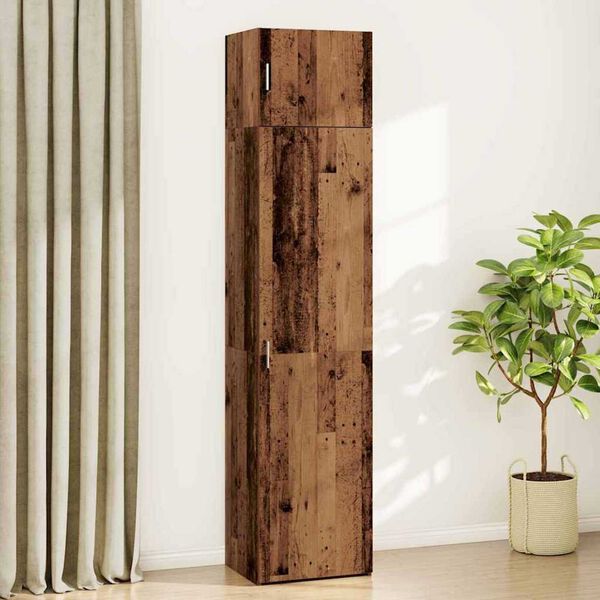 vidaXL Sivup&ouml;yt&auml; 3 pcs Vanha puu