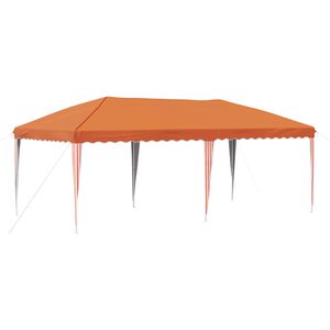 vidaXL Pop-up Juhlateltta 575 x 290 x 245 cm Oranssi