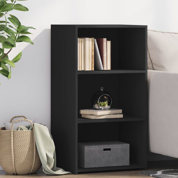 vidaXL Senkki musta 50x41x93 cm tekninen puu