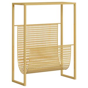 vidaXL Lehtiteline kulta 35x15x45 cm ter&auml;s