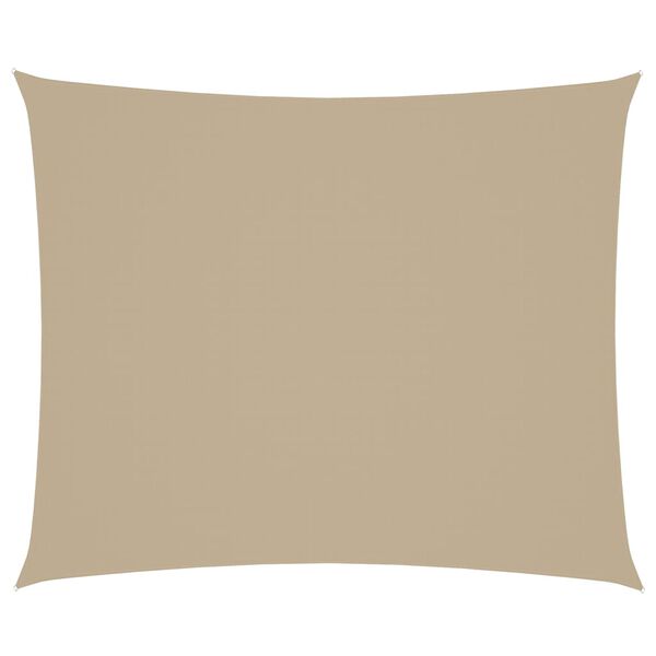 vidaXL Aurinkopurje Oxford-kangas suorakaide 4x6 m Beige