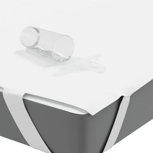 vidaXL Patjansuoja valkoinen 180x220 cm Vedenpitävä