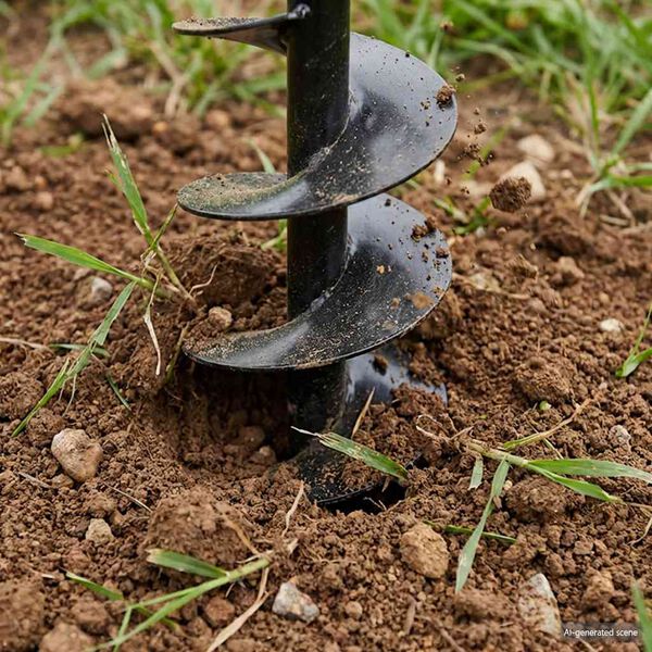 Maapora Kahvalla 120 mm ja Jatkeella 13 m Ter&auml;s