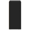 vidaXL Sivup&ouml;yt&auml; Musta 59 x 35 x 80.5 cm Tekninen puu