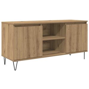 vidaXL TV-kaappi Artisan tammi 104 x 35 x 50 cm Tekninen puu