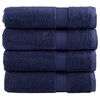 vidaXL Premium Pyyhkeet SOLUND 4 kpl sininen 100x150 cm 600 gsm