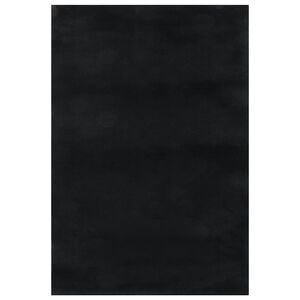 vidaXL Shaggy-matto musta 240x305 cm polyesteri