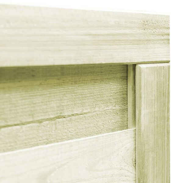 vidaXL Puutarhaportti kyll&auml;stetty m&auml;nty 100x75 cm vihre&auml;