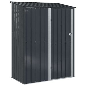 vidaXL Puutarhavajat Antrasiitti 153,5 x 86 x 200 cm Metalli