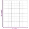 vidaXL Talvityyny Quiltottu Kerma 240 x 260 cm Mikrokuitu