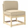 vidaXL Palletin tyynykokoelma 2 pcs Beige Oxford-kangas