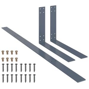 vidaXL Kuormalavasohvan selk&auml;noja vaaleanharmaa 110 cm rauta